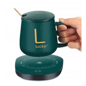Kubek LUCKY z podgrzewaczem do 55°C zestaw prezentowy